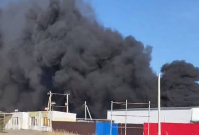 Пожар площадью 448 квадратных метров удалось потушить в Тосненском районе