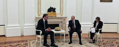 Песков: Путин пока не планирует контактов с Вучичем по вопросу цены на газ