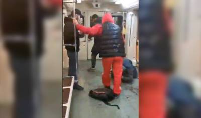 Троих приезжих в Москве задержали за зверское избиение пассажира метро