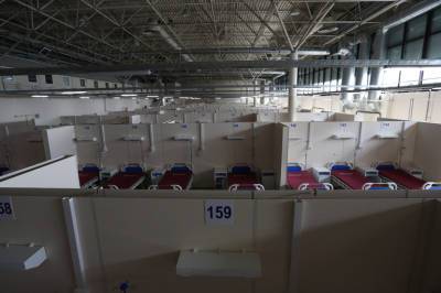 Огромный павильон на 1000 пациентов заработает в «Ленэкспо»