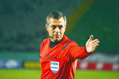 Украинские арбитры проведут матч квалификации молодежного Евро-2023