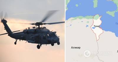 В Тунисе разбился военный вертолет: погиб весь экипаж
