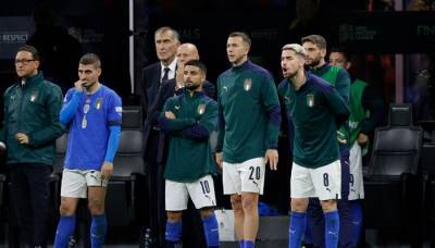 Прервалась рекордная серия сборной Италии без поражений