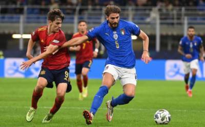 Лига Наций: Италия в меньшинстве уступила Испании в полуфинале