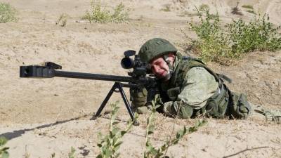«Слепая» стрельба: как совершенствуется боевая подготовка российских снайперов