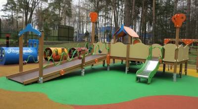 В Красногорске в 2021 году появилось пять губернаторских детских площадок