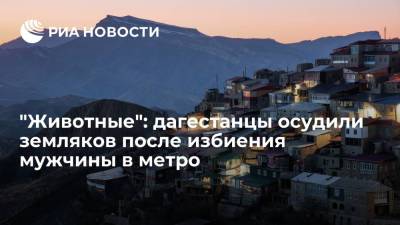 Читатели паблика "Голос Дагестана" осудили своих земляков после избиения мужчины в метро