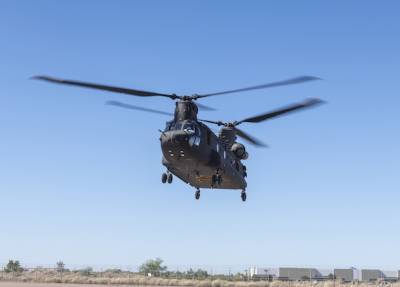 Армия США приняла на вооружение модернизированный вертолет Chinook