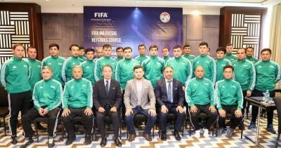 В Душанбе стартовали курсы ФИФА для футзальных арбитров Таджикистана