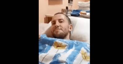 После сквозного пулевого ранения в голову: боец ВСУ пришел в себя (видео)