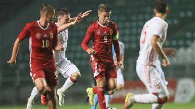 Юношеская сборная Беларуси уступила венграм в квалификации к ЧЕ по футболу