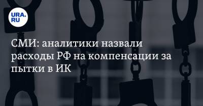 СМИ: аналитики назвали расходы РФ на компенсации за пытки в ИК