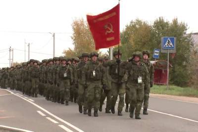 В Подмосковье стартовал «Марш кремлевских курсантов»