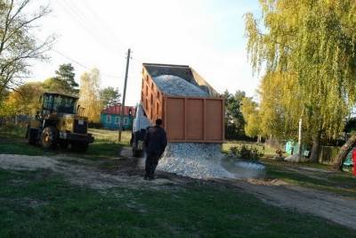 В селе Торопово в Ермишинском районе отремонтировали дороги