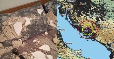 Хорватию всколыхнуло мощное землетрясение (ФОТО, ВИДЕО)