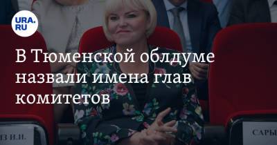 Ирина Соколова - Ольга Швецова - В Тюменской облдуме назвали имена глав комитетов. Инсайд URA.RU подтвердился - ura.news - Тюмень - окр. Янао