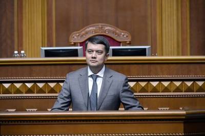 Разумков намекнул на планы баллотироваться в президенты Украины