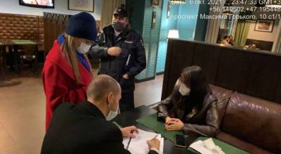 Ночью чиновники и полицейские зашли в чебоксарское заведение, а там персонал обслуживал гостей без масок