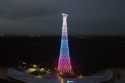 Подсветка Шуховской башни на Оке будет работать на час дольше