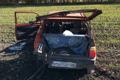 Две легковушки столкнулись в Петровском районе: пострадал 89-летний водитель одной из них