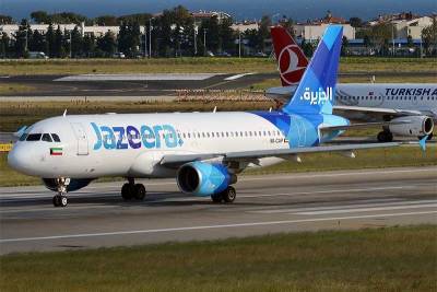 Самолёт авиакомпании Jazeera совершил экстренную посадку в Турции после сообщения о бомбе