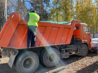 Факты незаконной перевозки строительных отходов выявлены в Дзержинске