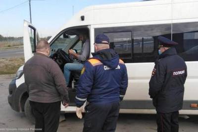 7 октября в Рязани проверили соблюдение масочного режима у ТРЦ «Круиз»