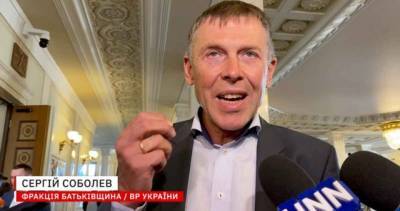 Соболев не дал прямого ответа на вопрос о будущей коалиции «Батькивщины» и «Слуги народа» (ВИДЕО)