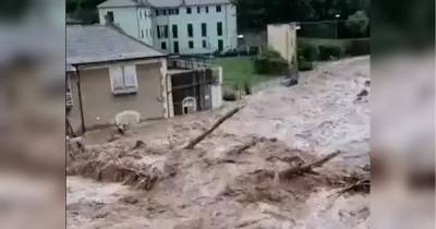 Найсильніша злива в історії Європи: затопило північ Італії