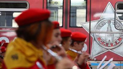 В столичном метро запустили тематический состав в честь Битвы за Москву