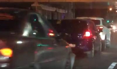 Три машины попали в ДТП на улице Дружбы в Тюмени