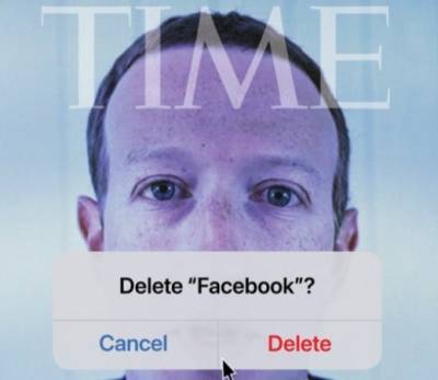 Журнал Time предложил читателям удалить Facebook