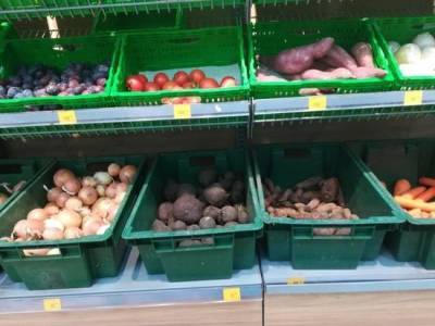 В магазинах Новосибирска пропал картофель