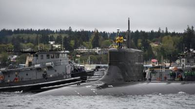 Атомная подлодка США столкнулась с подводным объектом