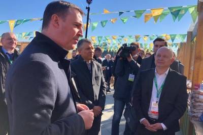 Министр сельского хозяйства России Дмитрий Патрушев попробовал курский сыр