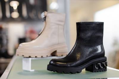 Зимние ботинки на толстой подошве, ботильоны и дутики поступили в салоны Vallenssia в Чите