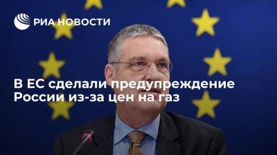 Посол ЕС Эдерер предупредил Россию о риске испортить репутацию из-за ситуации с газом