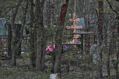 В Челябинске вандалы разгромили надгробия на Митрофановском кладбище