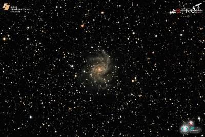 Галактику Фейерверк запечатлел псковский астроном-любитель