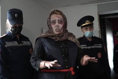 По следам тульского пряника из МЧС: спасатели из Казахстана нарядились в зомби