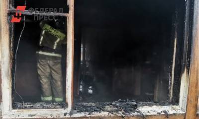 В Новосибирской области под завалами загоревшегося дома нашли труп мужчины