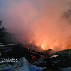 Спасатели сообщили подробности пожара в Шевченковском районе Запорожья: есть пострадавший. Фото