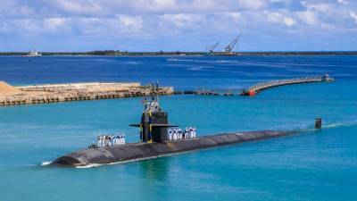 US Attack Submarine Damaged