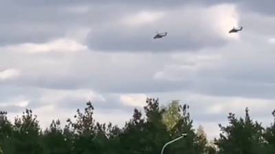 Тюменцы заметили вереницу вертолётов в районе ТЭЦ-2