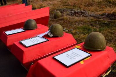 В Долине Славы захоронят найденные поисковиками останки воинов Красной Армии