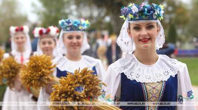 В Бобруйском районе празднуют "Дажынкі"