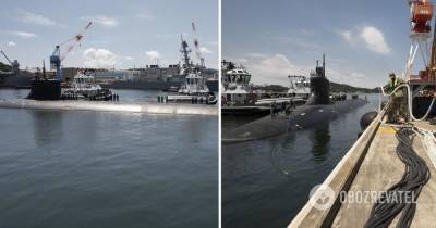 Атомная подлодка USS Connecticut столкнулась с неизвестным объектом в Южно-Китайском море - фото