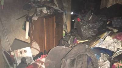 В Минске работники МЧС спасли мужчину из горящей квартиры