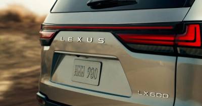Land Cruiser на максималках: показали первые фото и видео нового Lexus LX600
