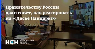 Правительству России дали совет, как реагировать на «Досье Пандоры»